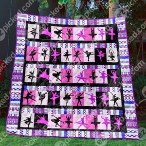 I Love Ballet Quilt Blanket Bn14  Quilt